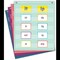 Teacher Created Resources 14 x 17 in. Happy Day Magnet Mini Pocket Charts